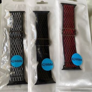 🔥 5/$25 Apple Watch bands-brand new- 3 pack